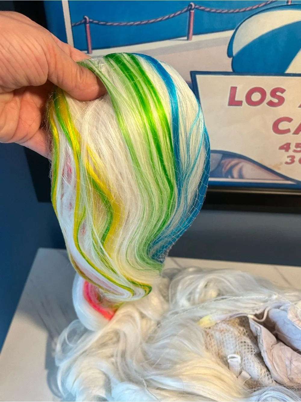 Leg Avenue Unicorn rainbow Wig  & tail